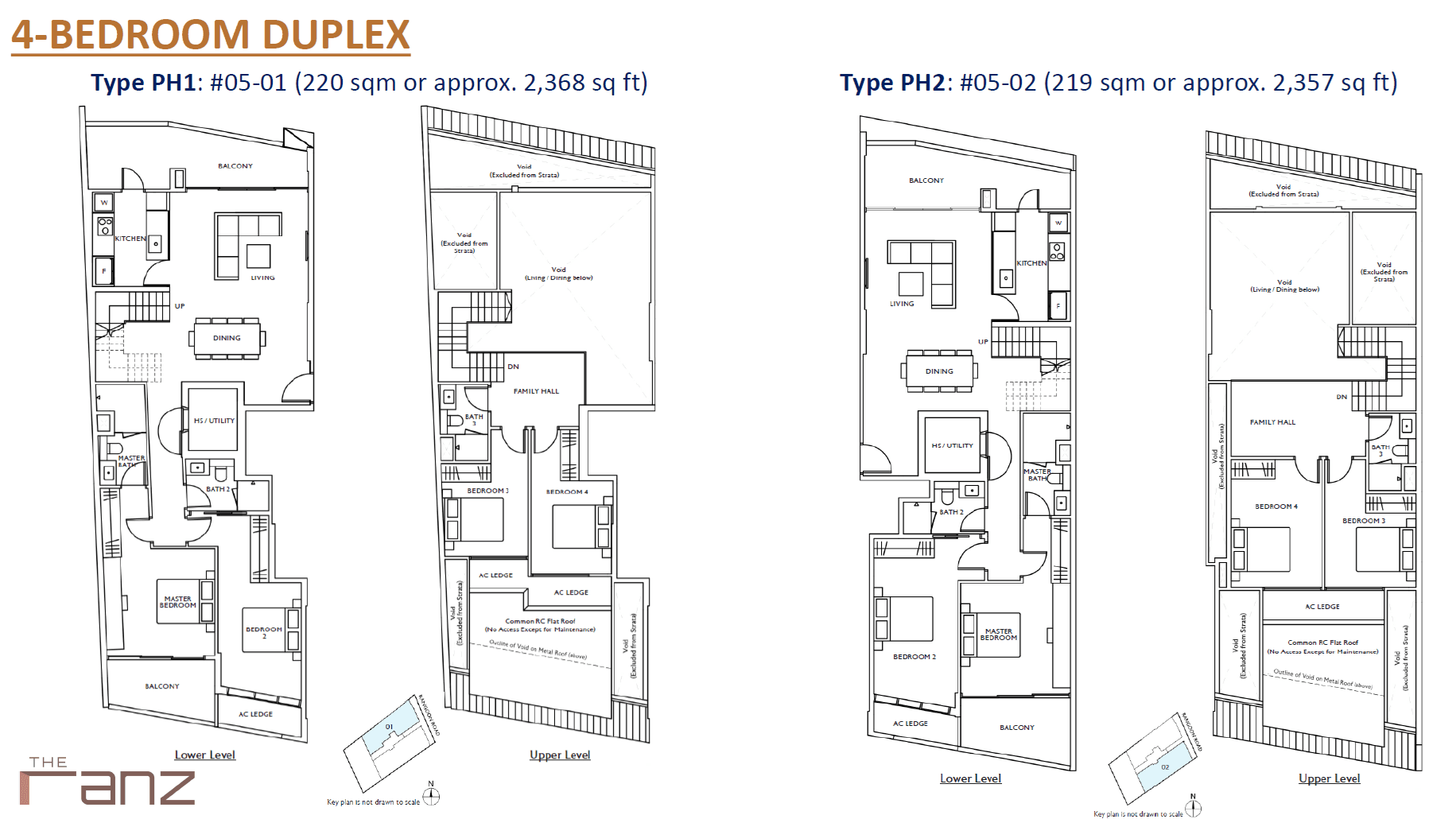 The Ranz 4 Bedroom Duplex PH2