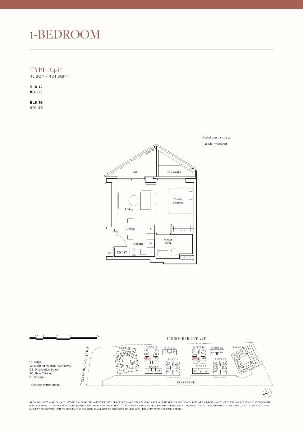 The Reef at King's Dock 1BR A4-P