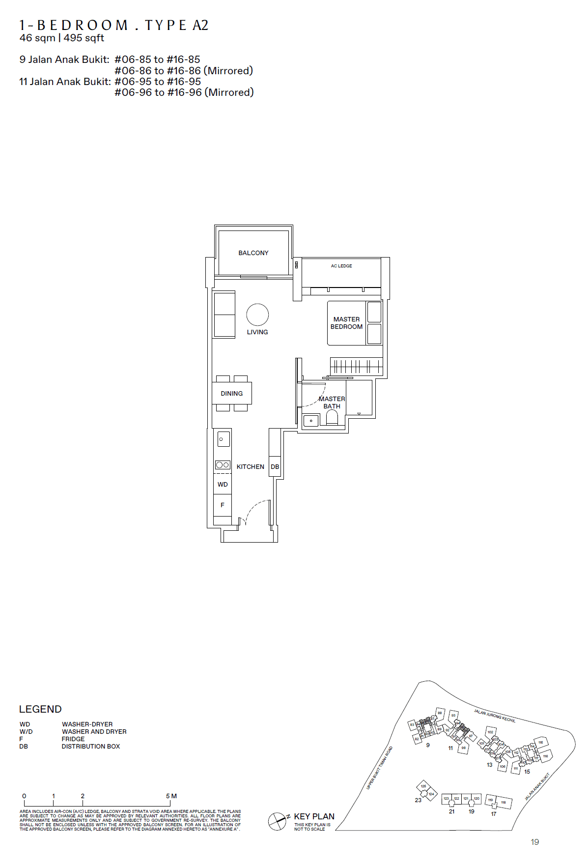 The Reserve Residences 1 Bedroom A2