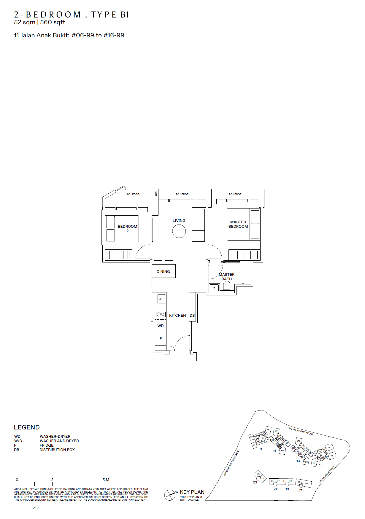 The Reserve Residences 2 Bedroom B1