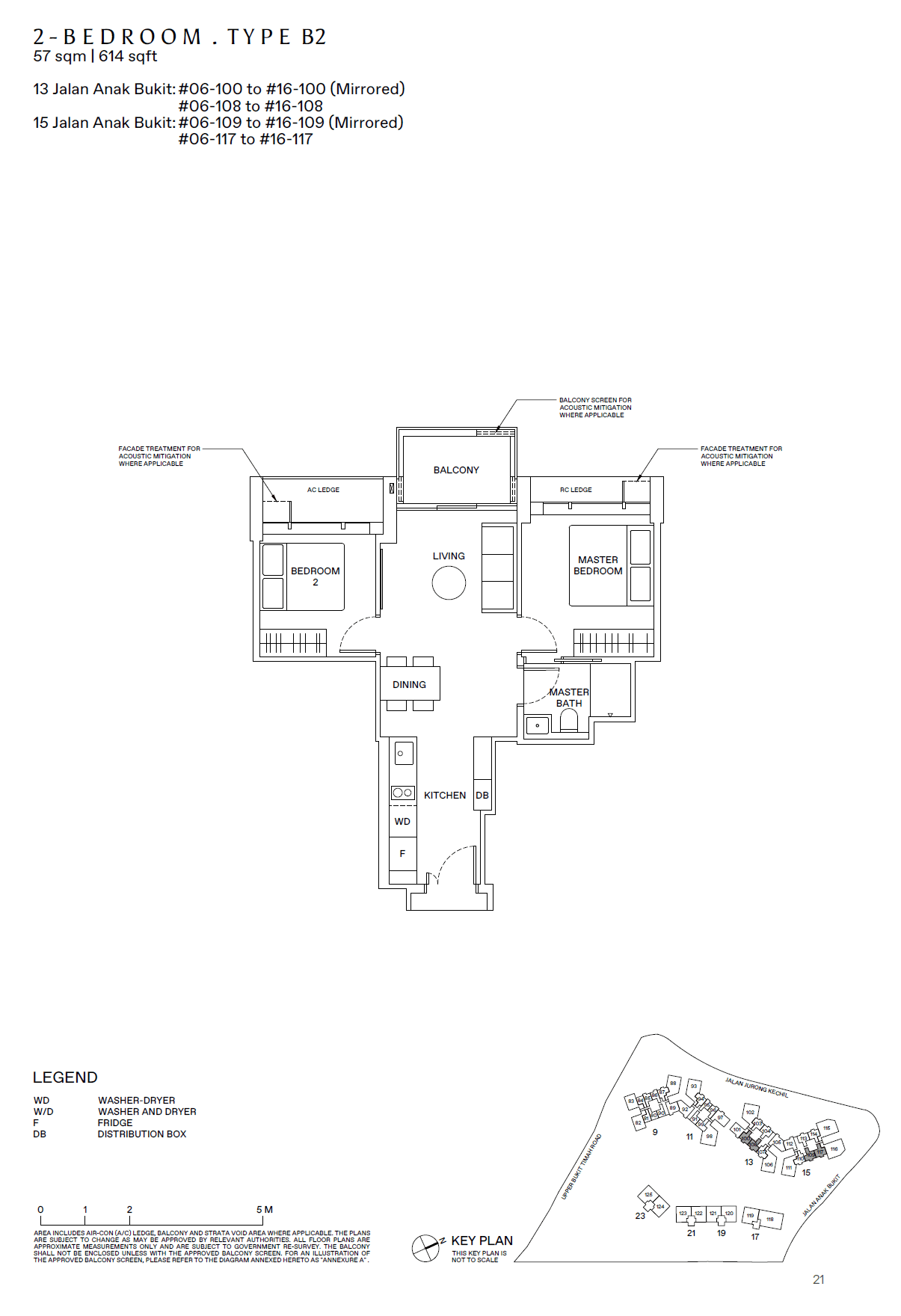 The Reserve Residences 2 Bedroom B2