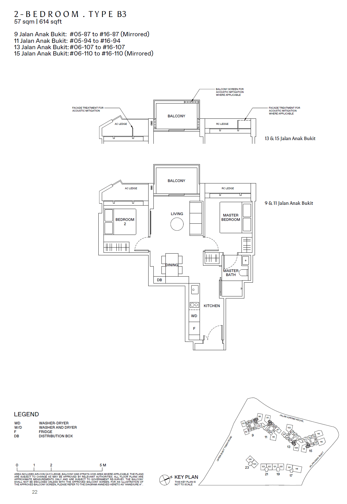 The Reserve Residences 2 Bedroom B3