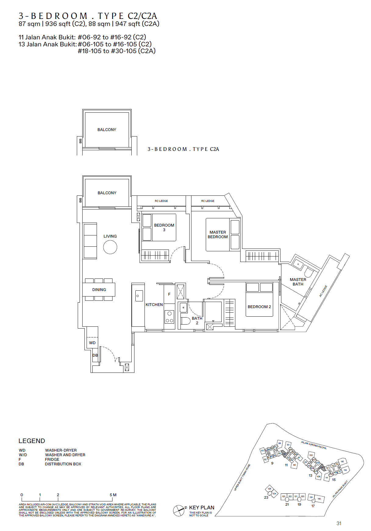 The Reserve Residences 3 Bedroom C2