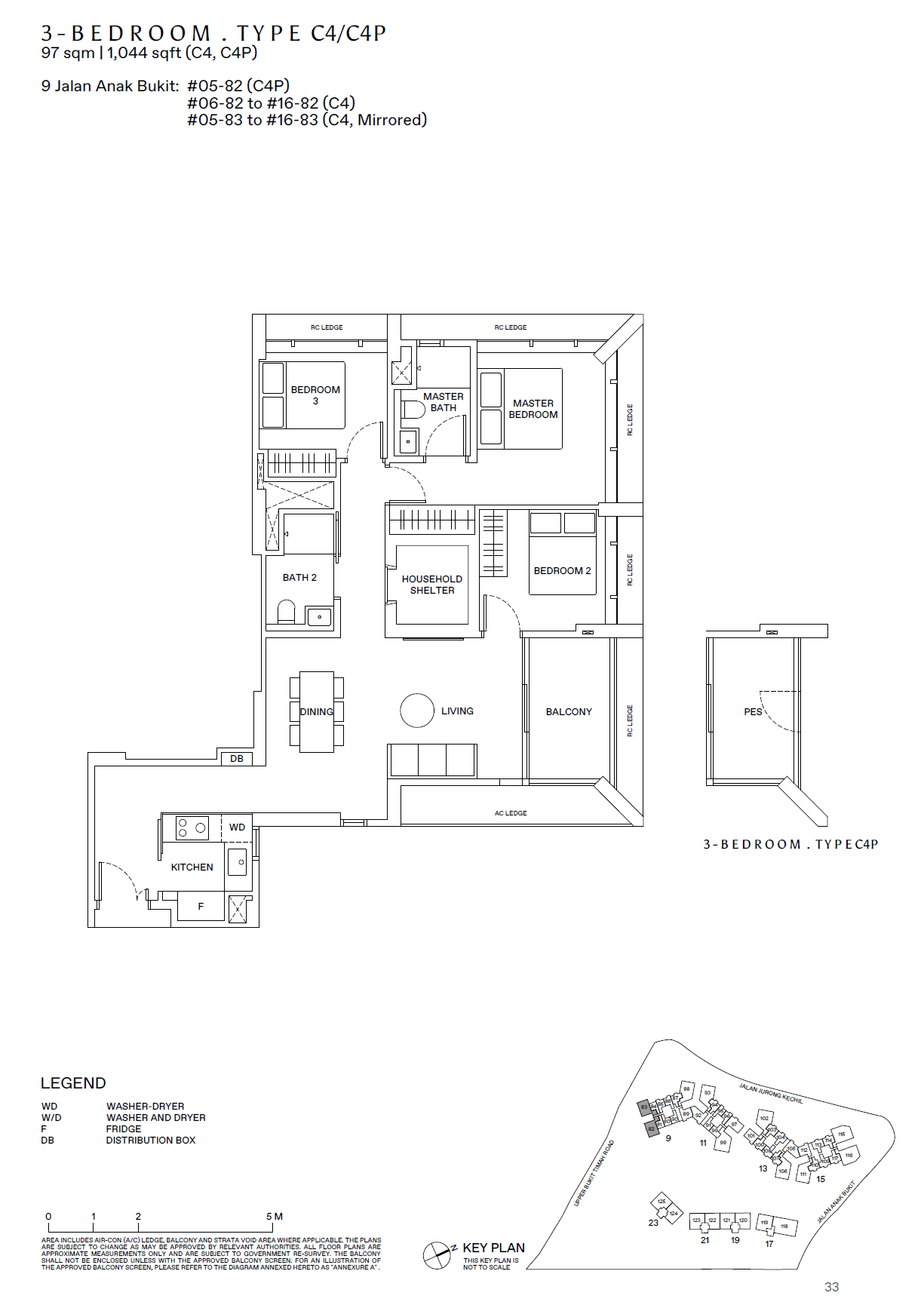 The Reserve Residences 3 Bedroom C4