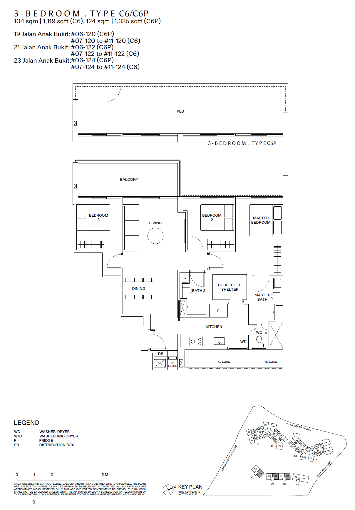 The Reserve Residences 3 Bedroom C6P