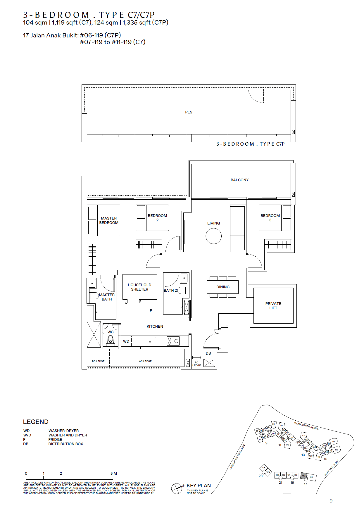 The Reserve Residences 3 Bedroom C7