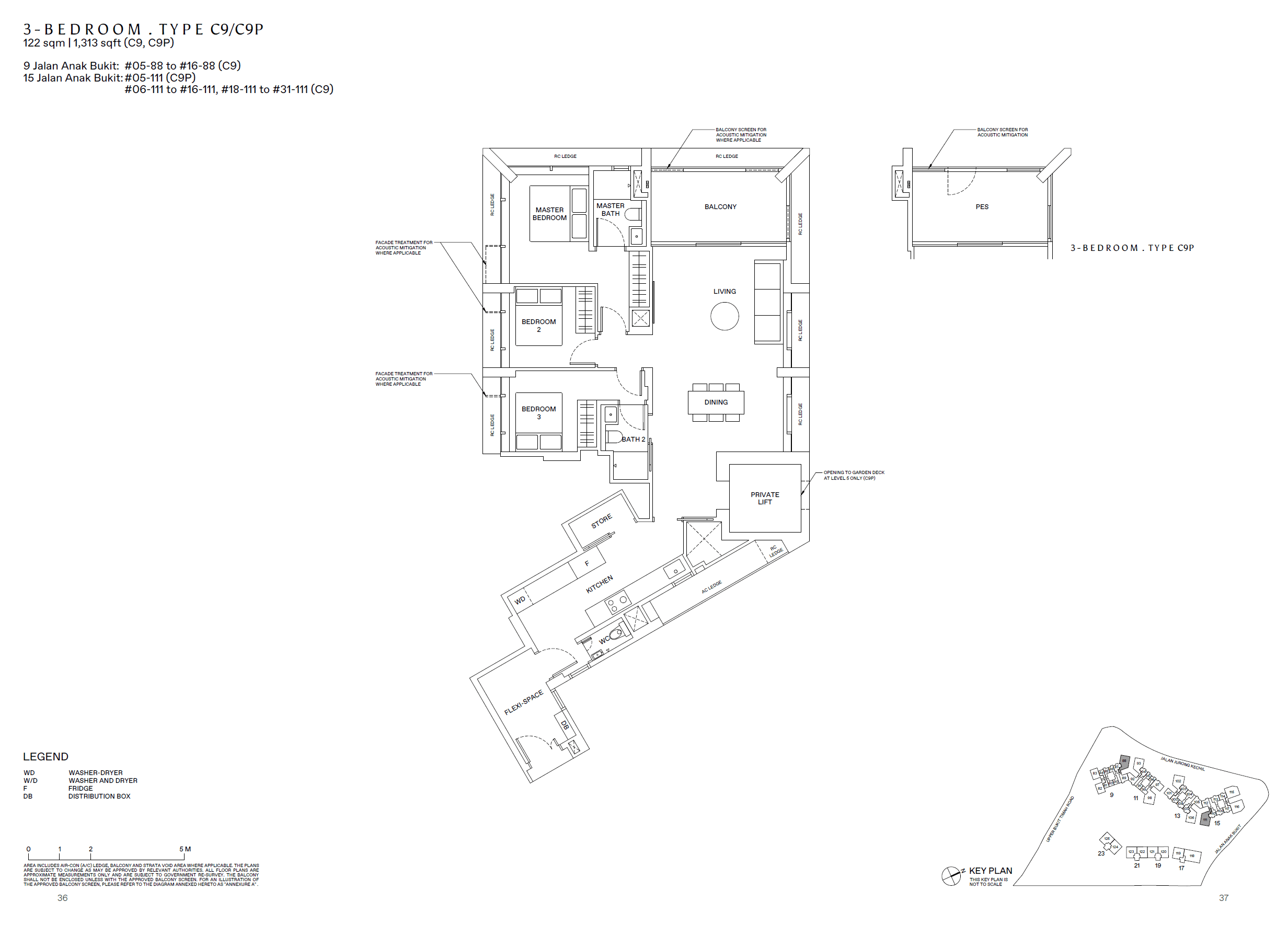 The Reserve Residences 3 Bedroom C9P