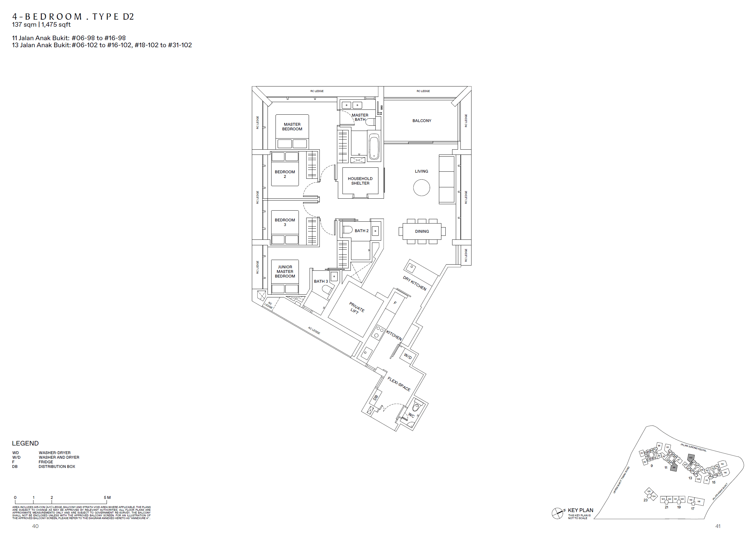 The Reserve Residences 4 Bedroom D2