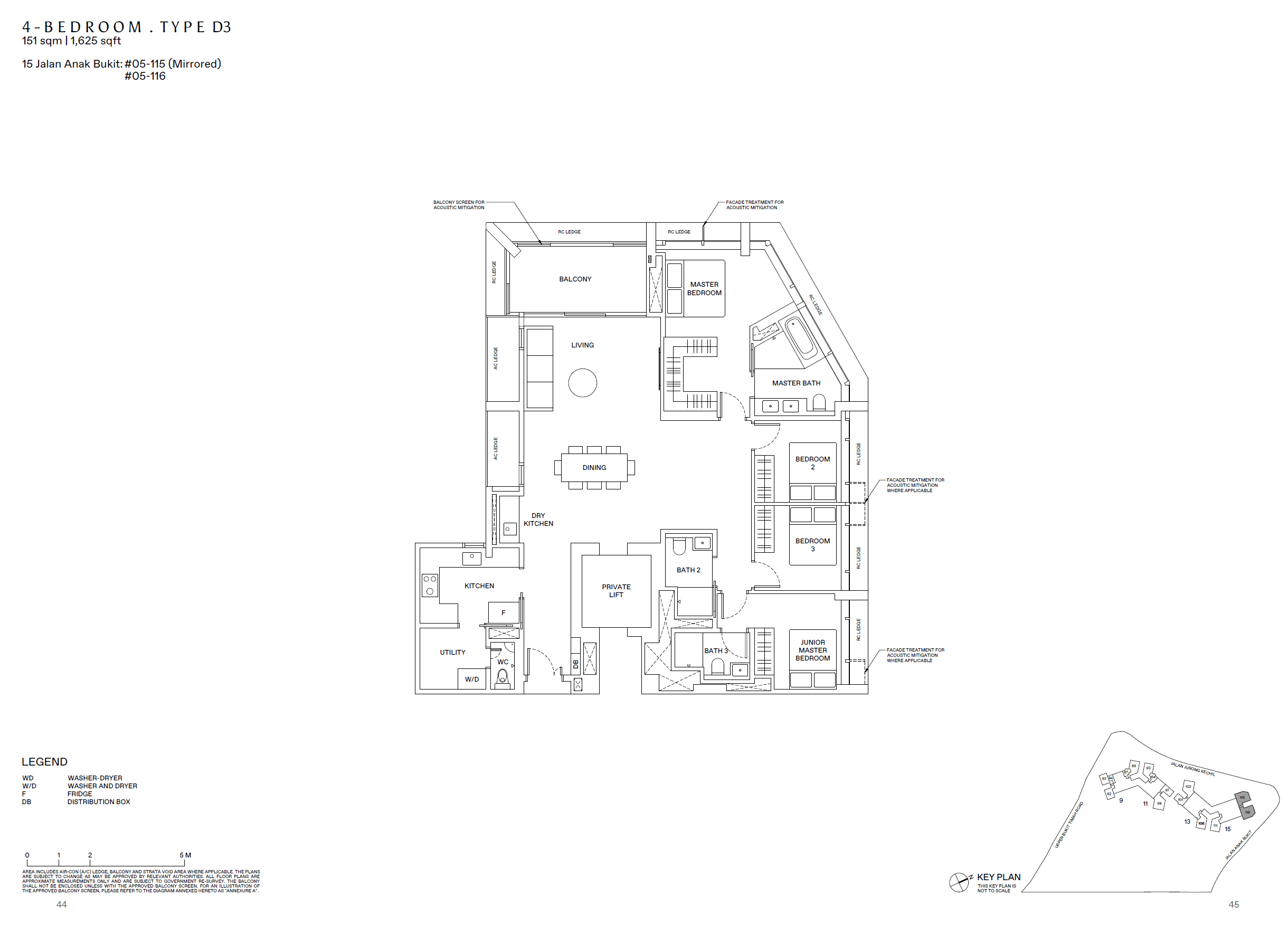 The Reserve Residences 4 Bedroom D3