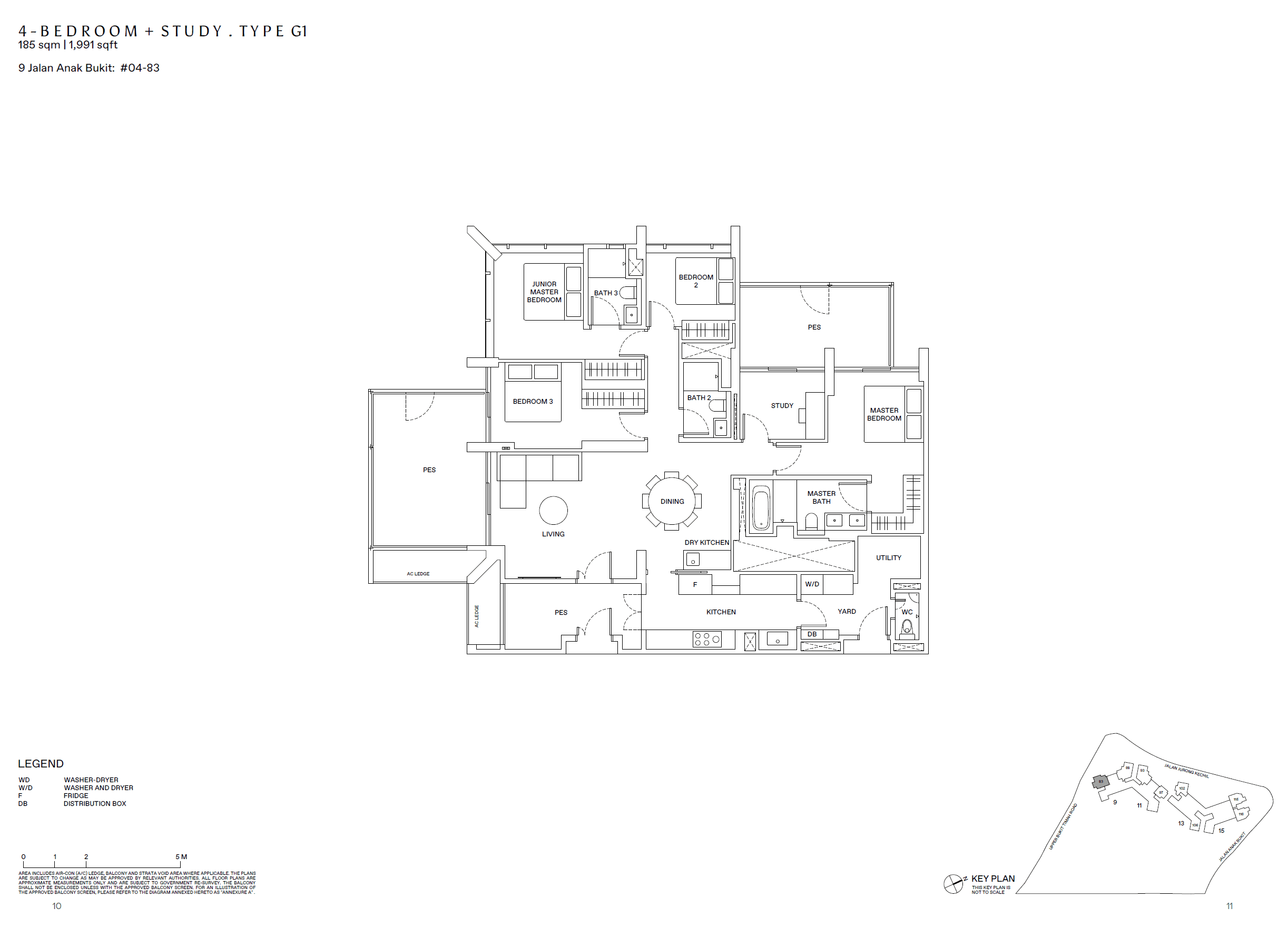 The Reserve Residences 4 Bedroom+Study G1
