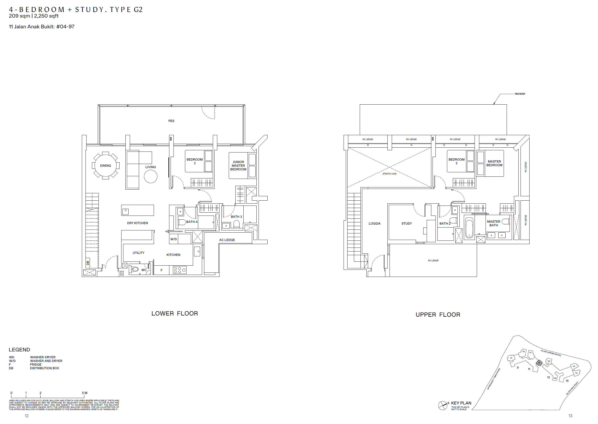 The Reserve Residences 4 Bedroom+Study G2
