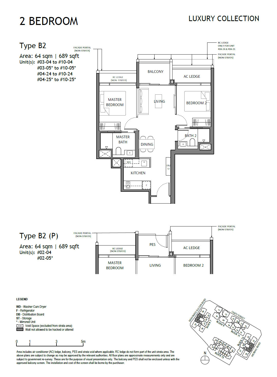 The Robertson Opus 2 Bedroom B2(P)