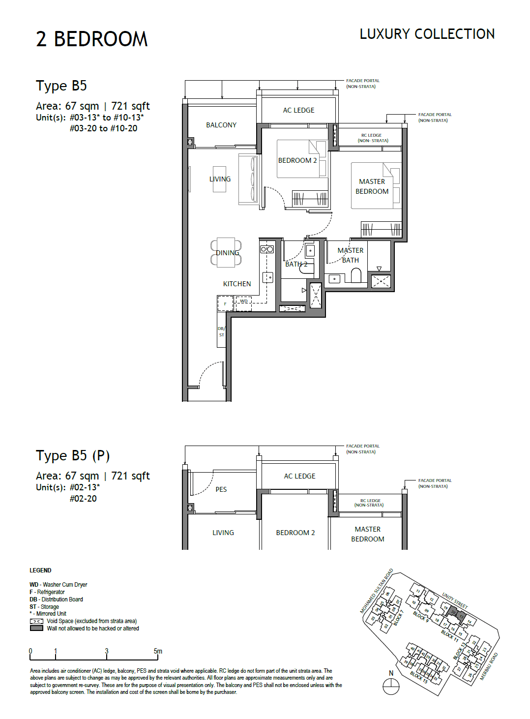 The Robertson Opus 2 Bedroom B5(P)