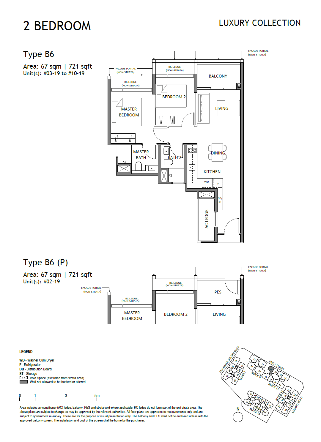 The Robertson Opus 2 Bedroom B6(P)