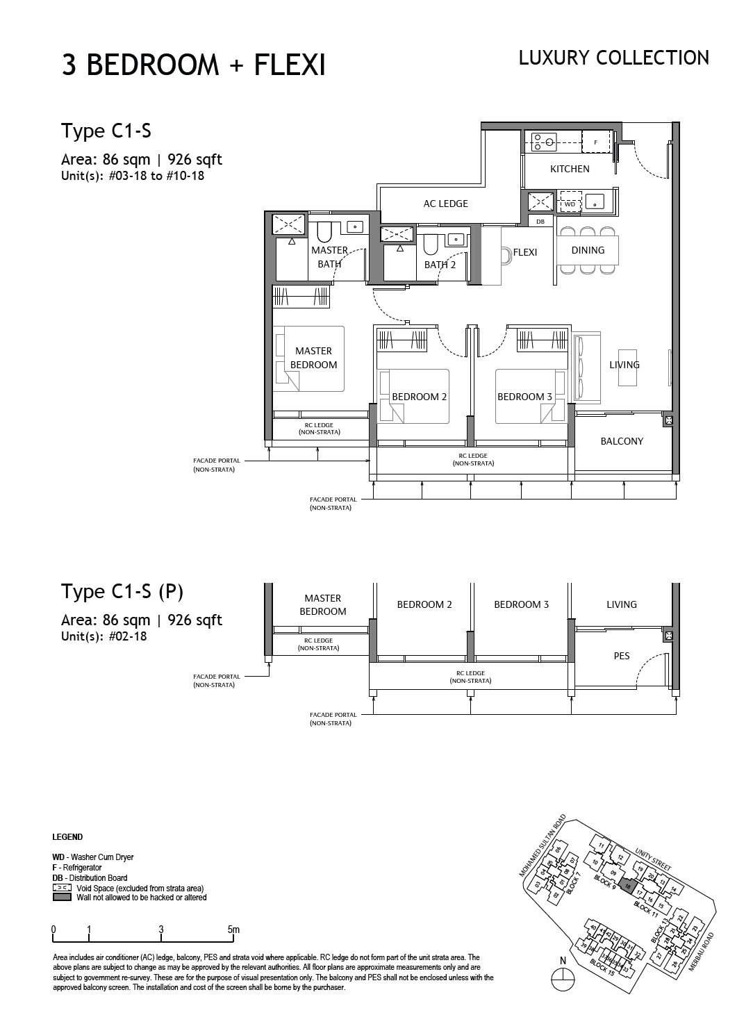 The Robertson Opus 3 Bedroom + Flexi C1-S(P)