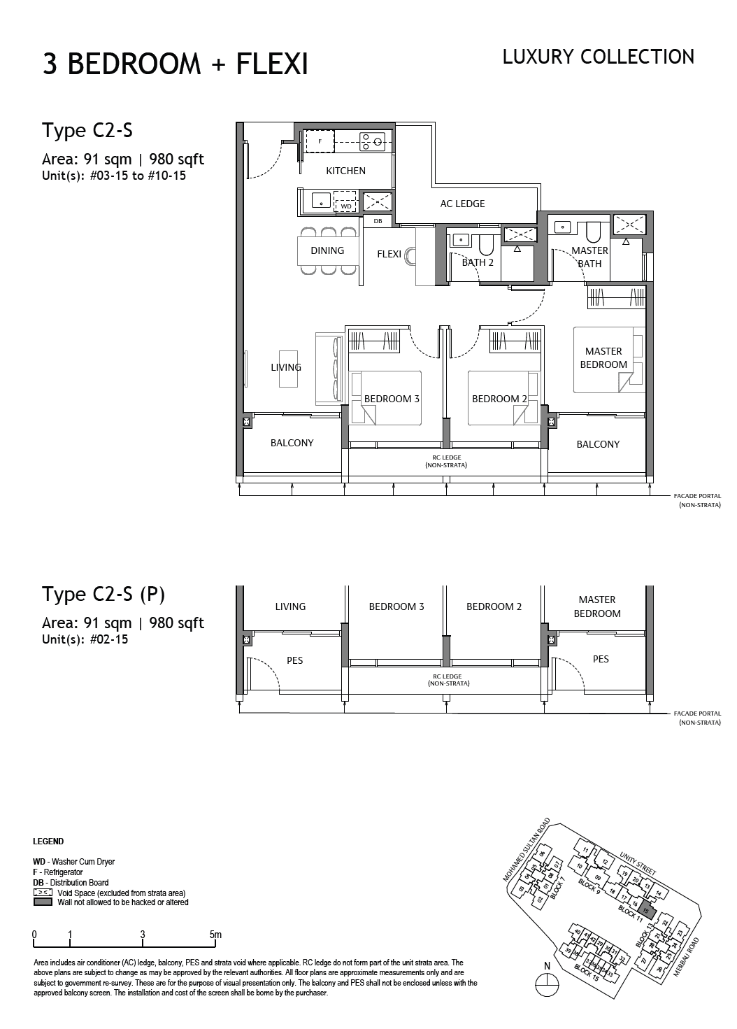 The Robertson Opus 3 Bedroom + Flexi C2-S(P)
