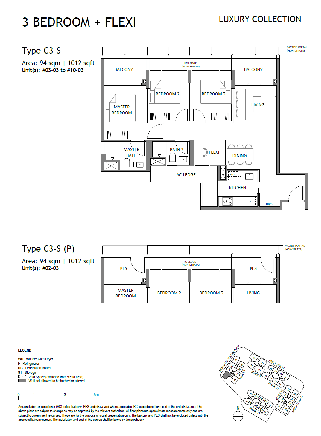 The Robertson Opus 3 Bedroom + Flexi C3-S