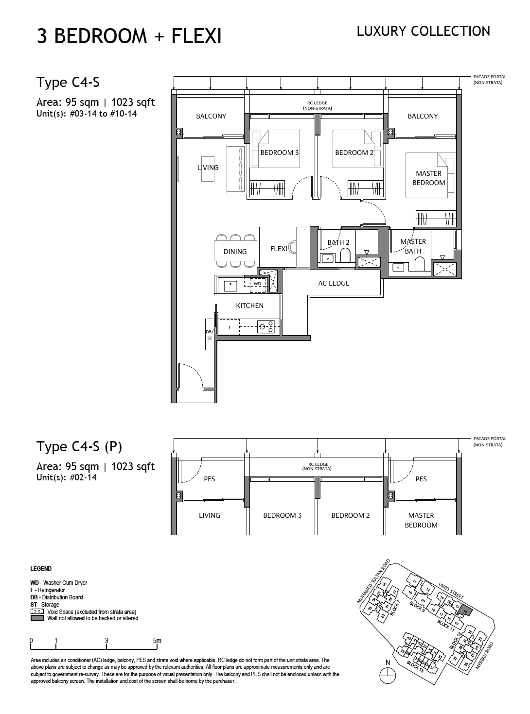 The Robertson Opus 3 Bedroom + Flexi C4-S(P)