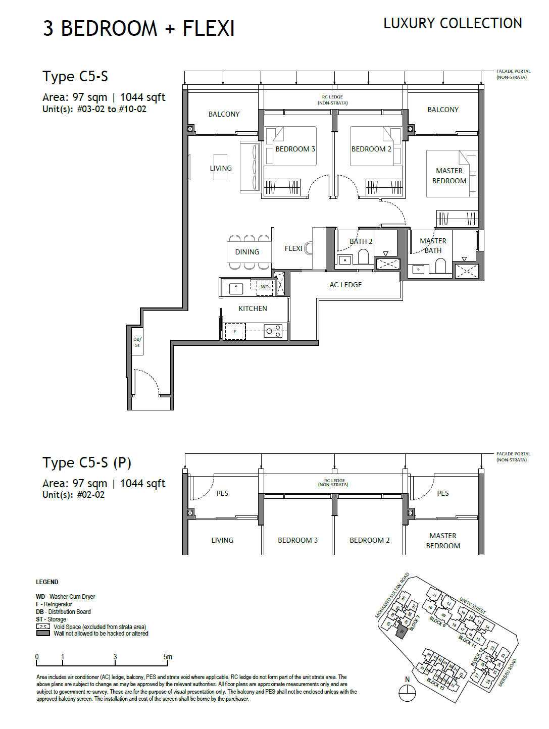 The Robertson Opus 3 Bedroom + Flexi C5-S(P)