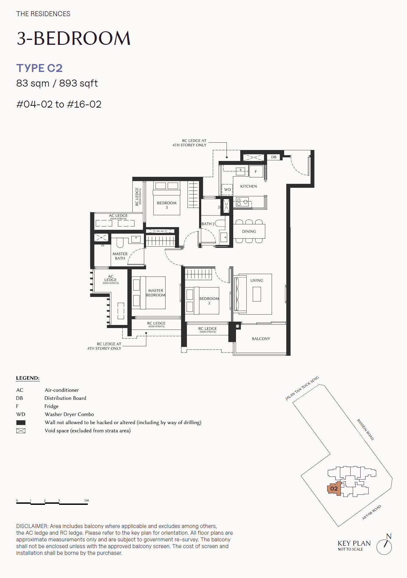 The Serra Residences 3 BEDROOM C2