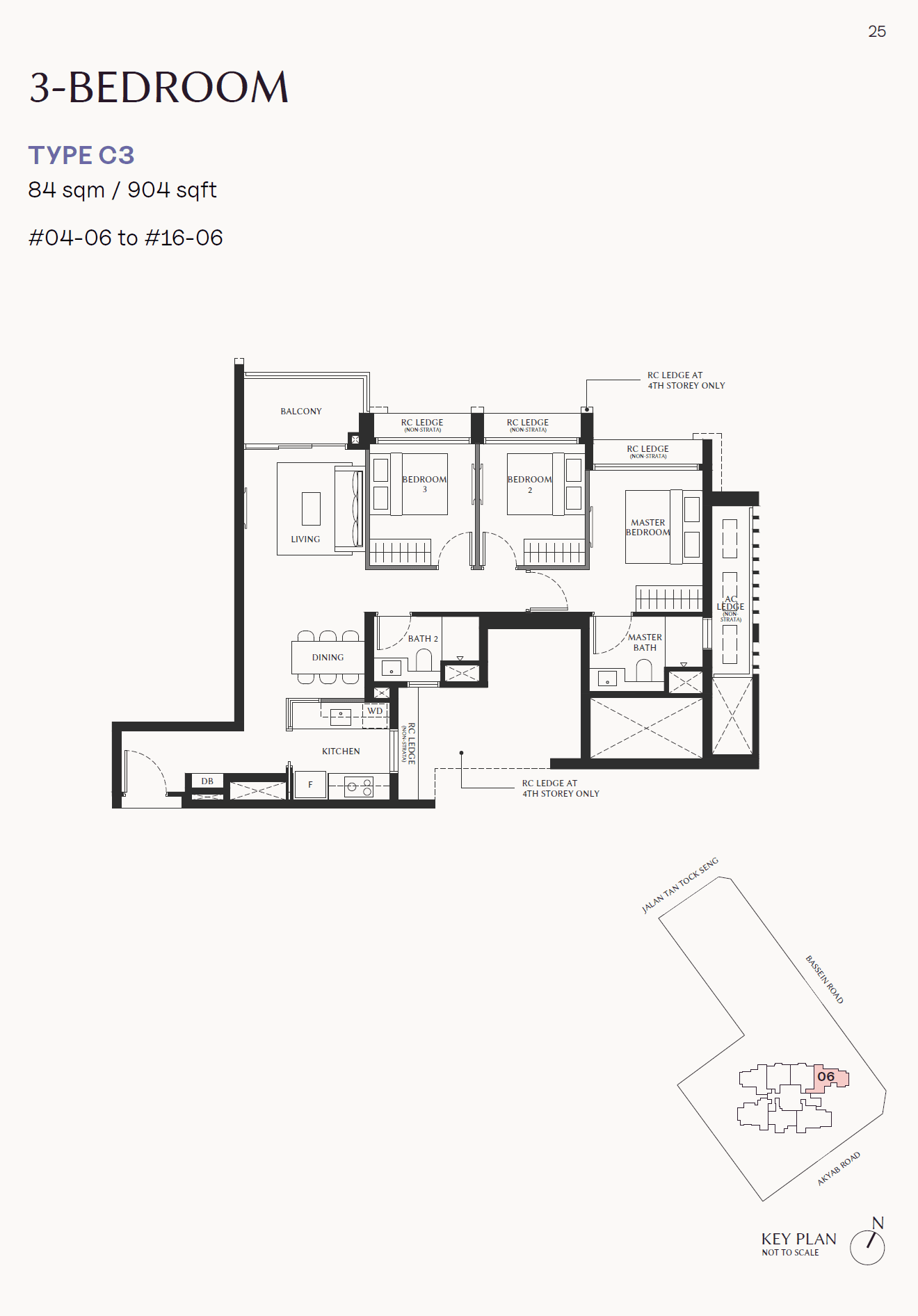 The Serra Residences 3 BEDROOM C3