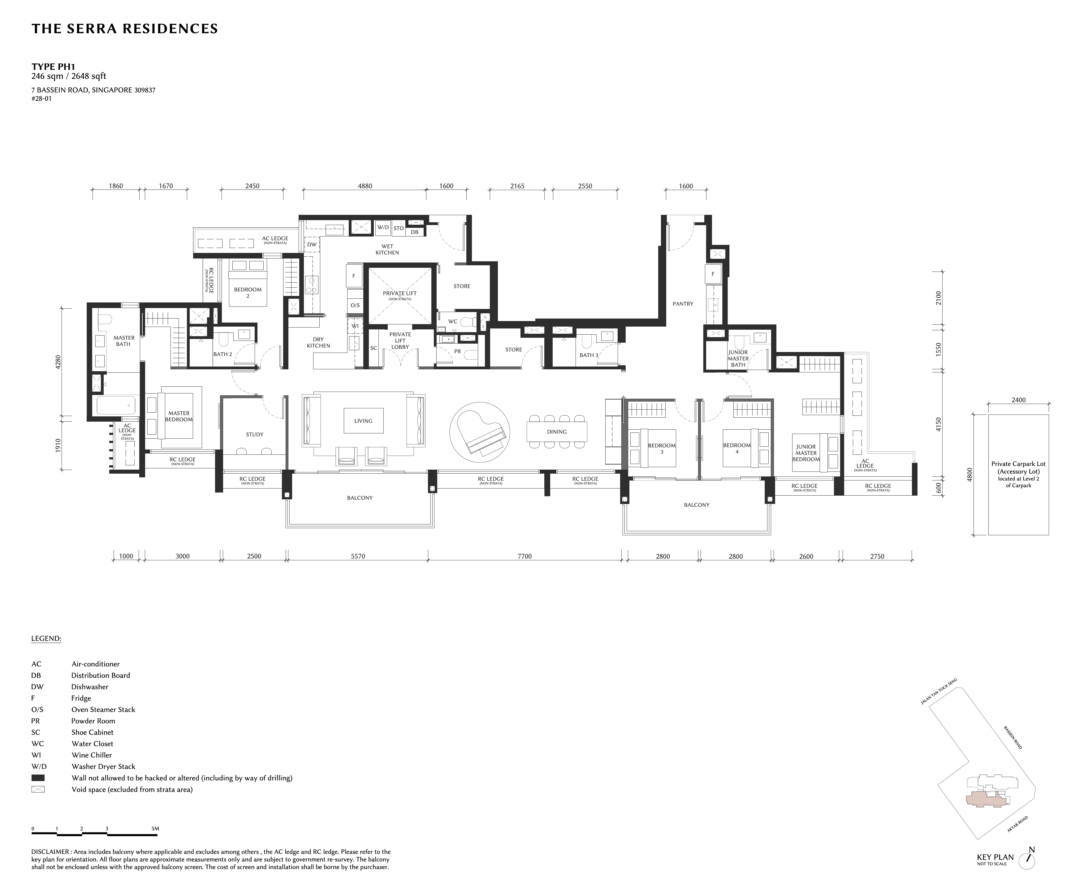 The Serra Residences PENTHOUSE PH1