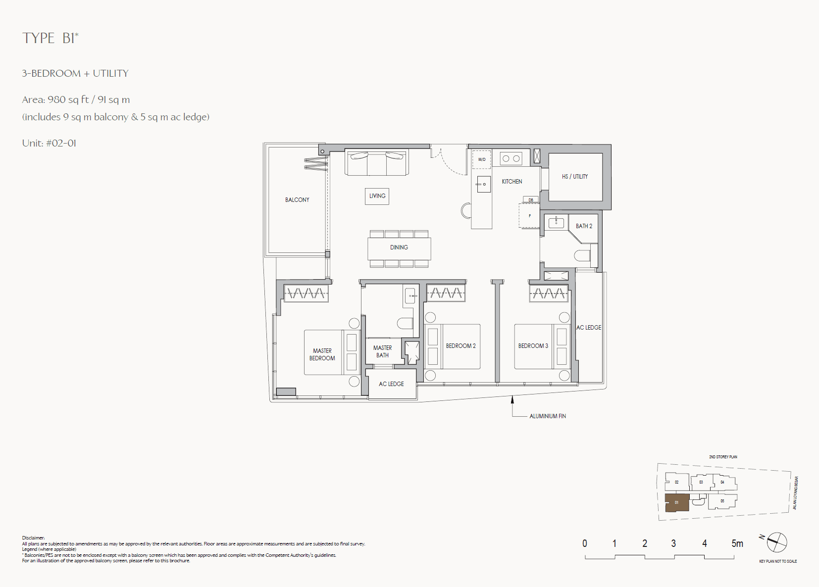 The Shorefront 3 Bedroom + Utility B1*