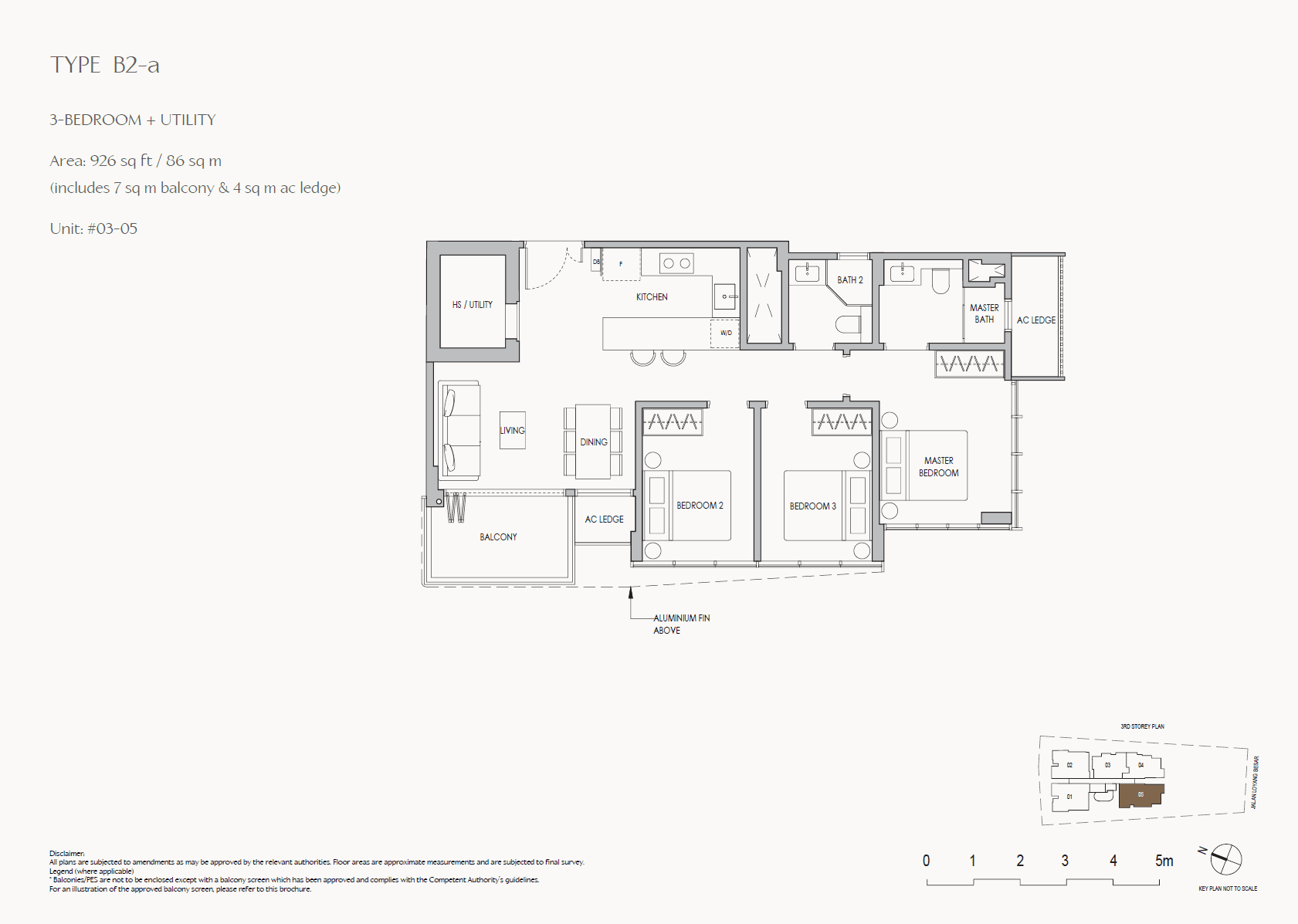 The Shorefront 3 Bedroom + Utility B2-a