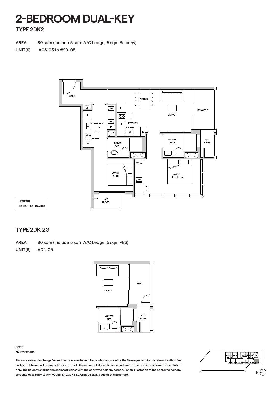 TMW Maxwell 2 Bedroom Dual-Key 2DK2-G