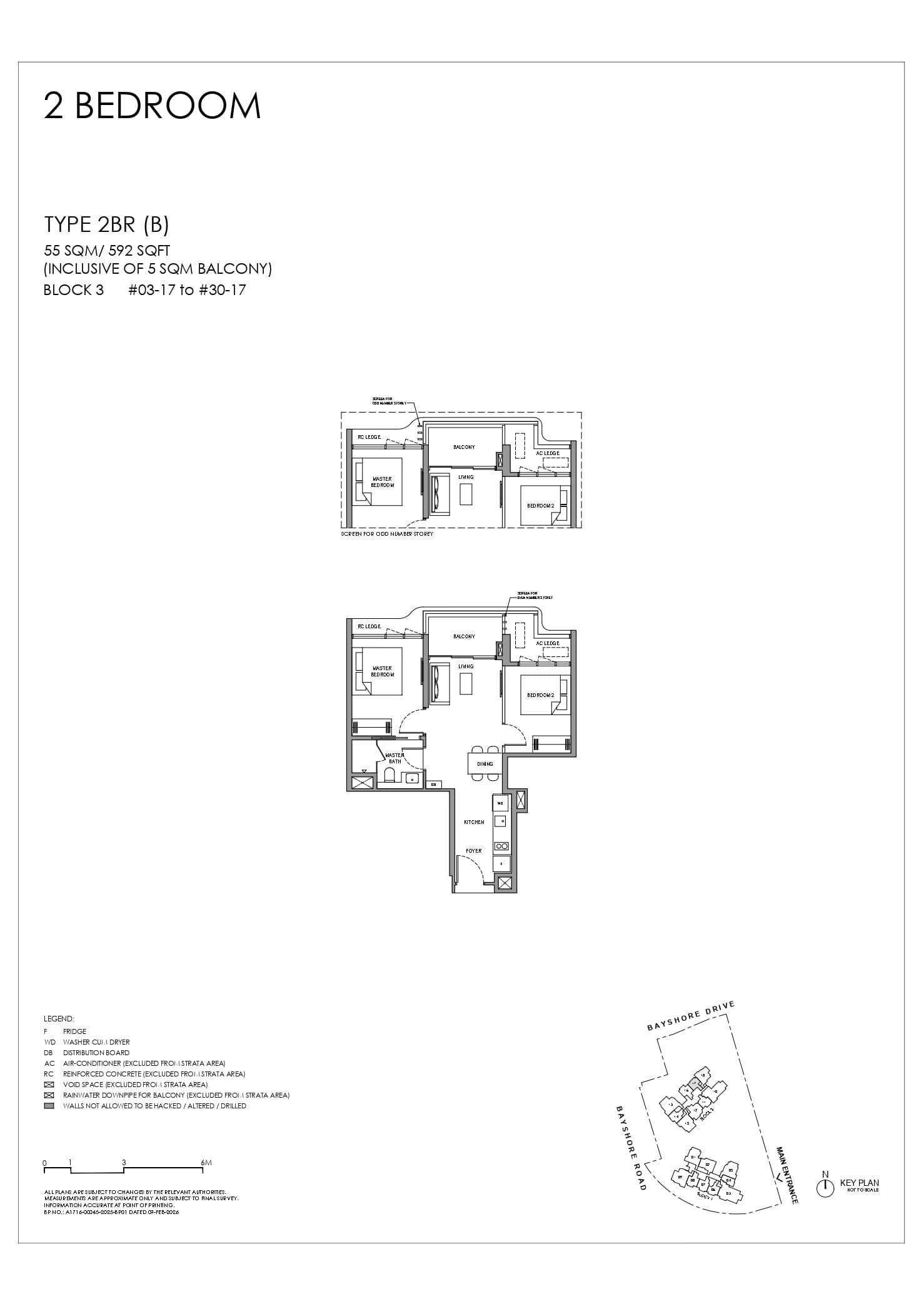 Vela Bay 2 BEDROOM 2BR (B)