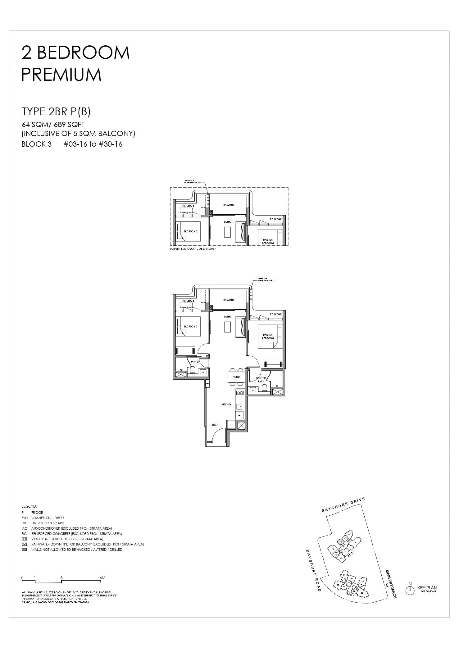 Vela Bay 2 BEDROOM PREMIUM 2BR P(B)