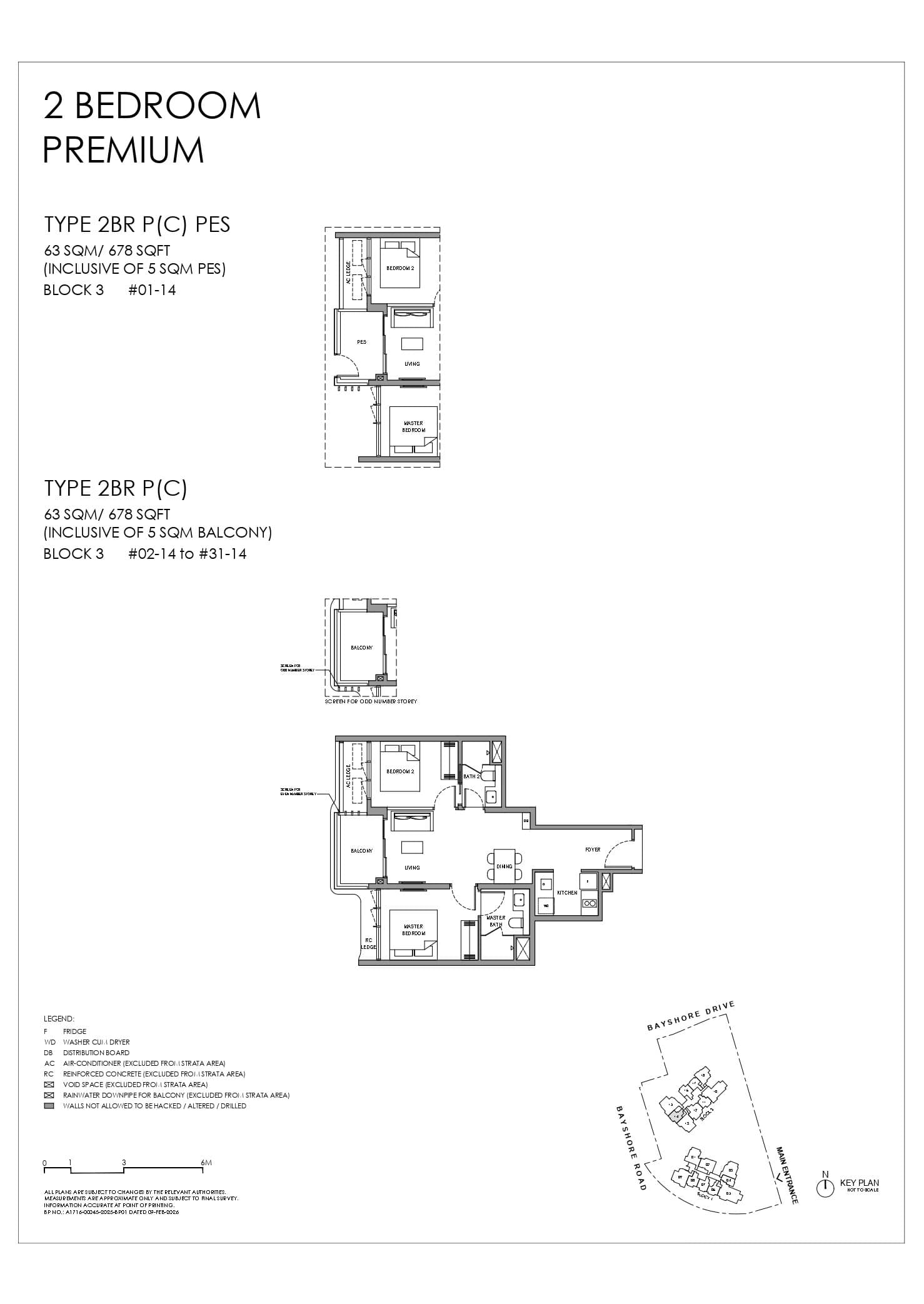 Vela Bay 2 BEDROOM PREMIUM 2BR P(C) PES
