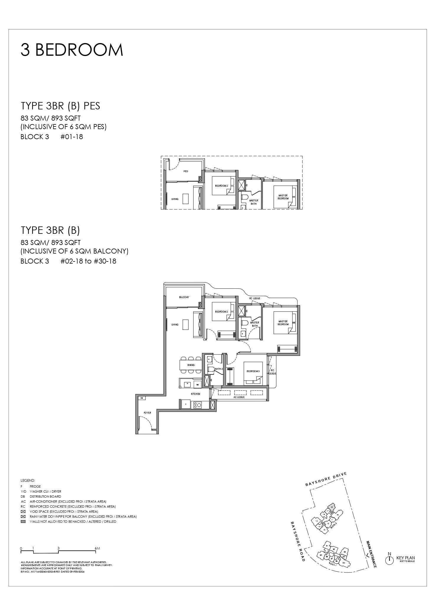 Vela Bay 3 BEDROOM 3BR (B) PES