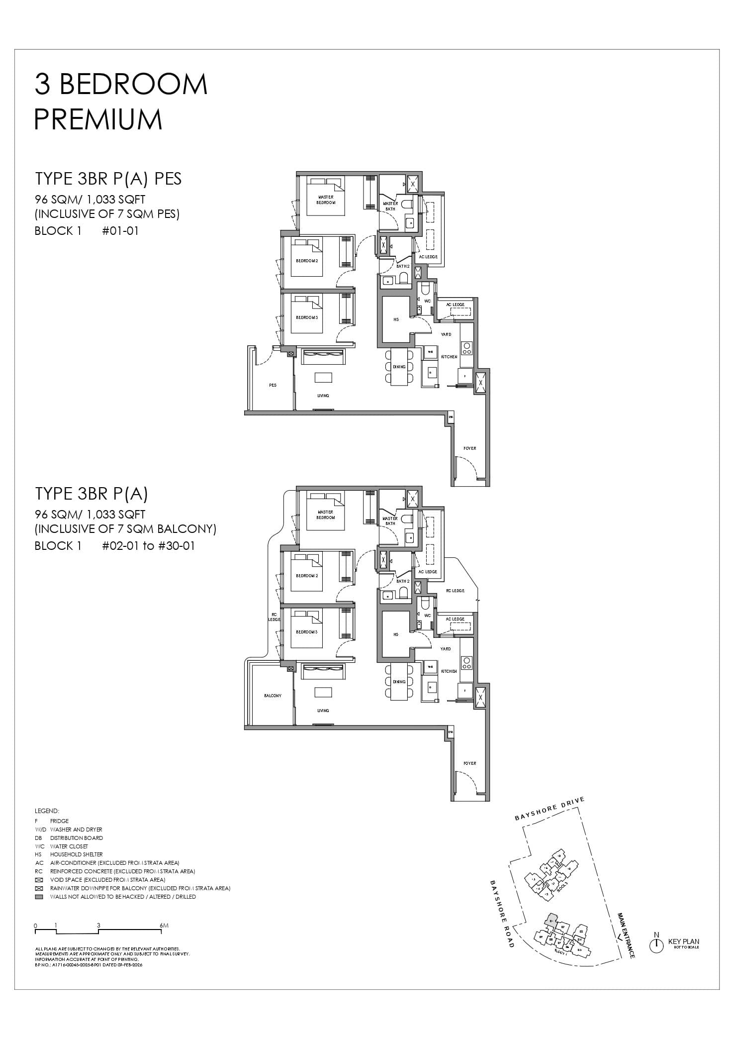 Vela Bay 3 BEDROOM PREMIUM 3BR P(A) PES