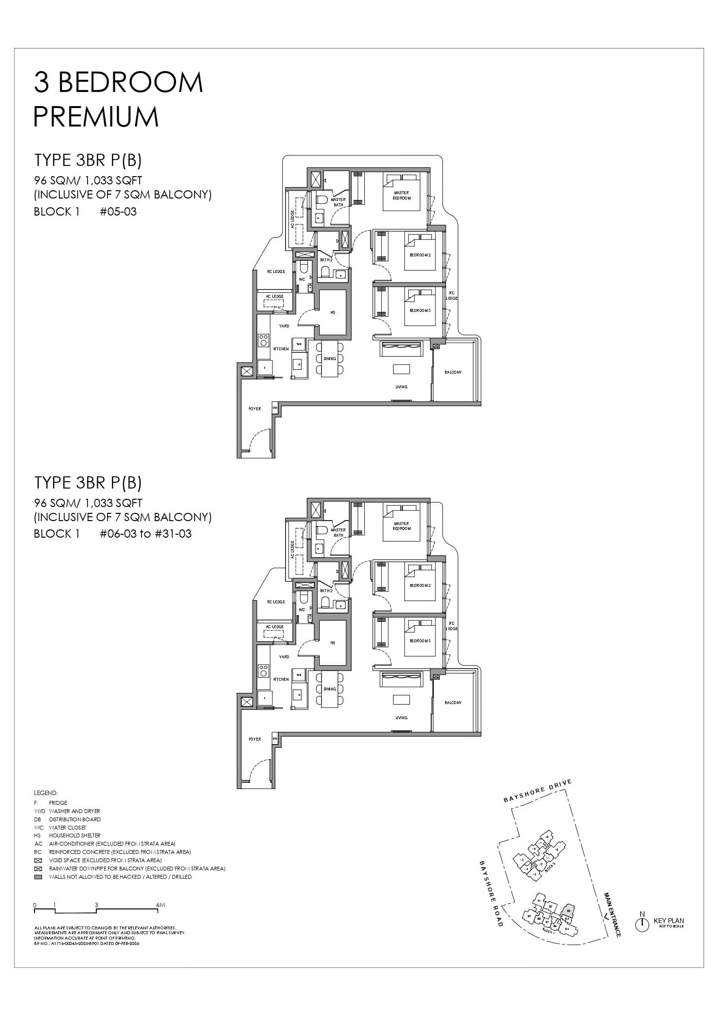 Vela Bay 3 BEDROOM PREMIUM 3BR P(B)