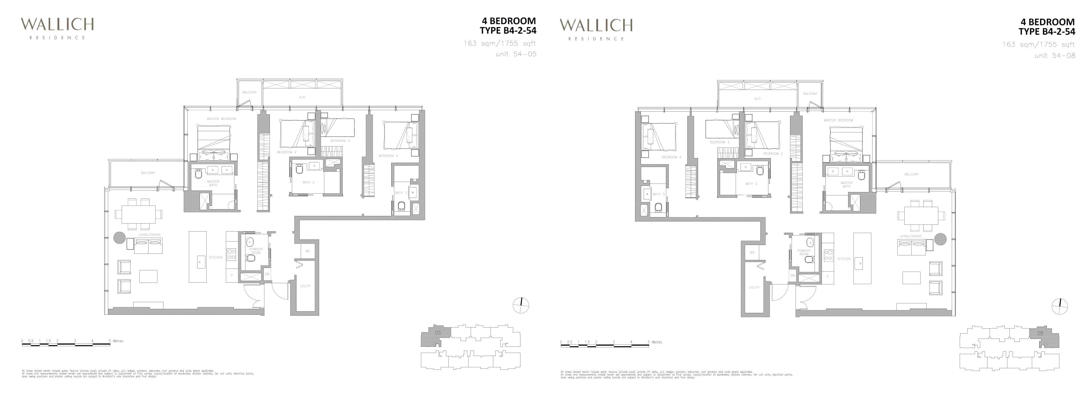 Wallich Residence 华利世家 4 BEDROOM B4-2-54