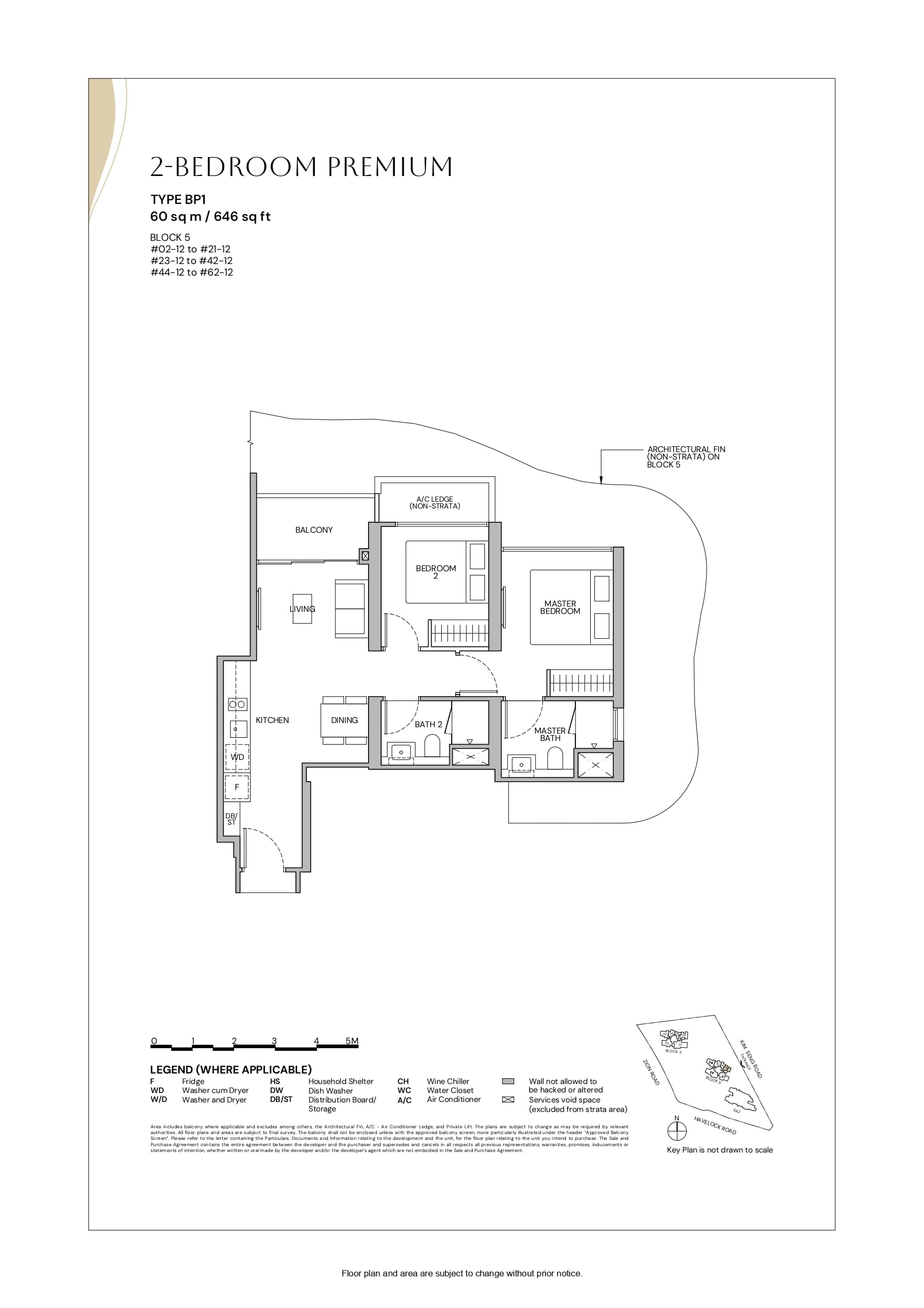 Zyon Grand 卓悦峰 2 Bedroom Premium BP1