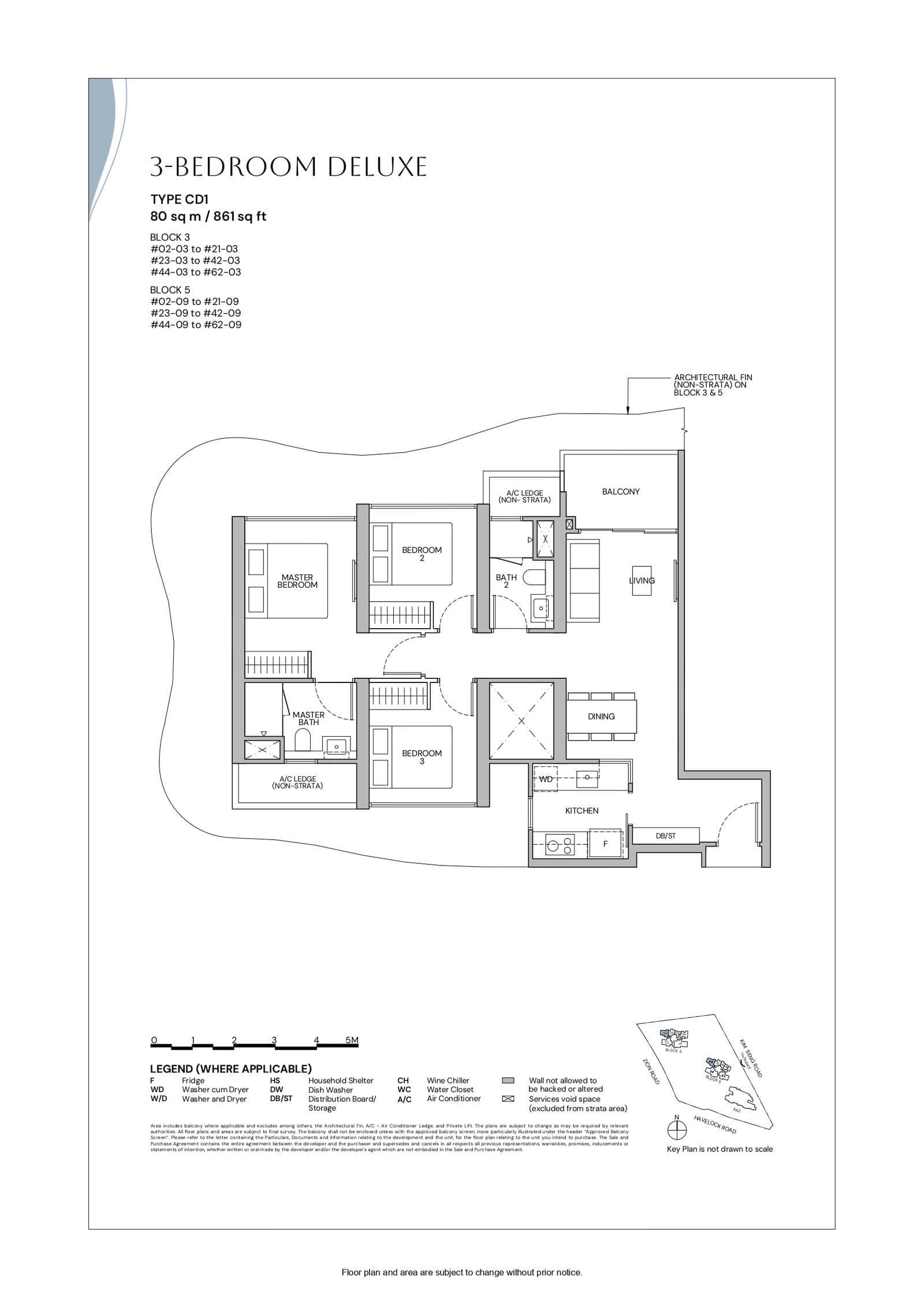 Zyon Grand 3 Bedroom Deluxe CD1