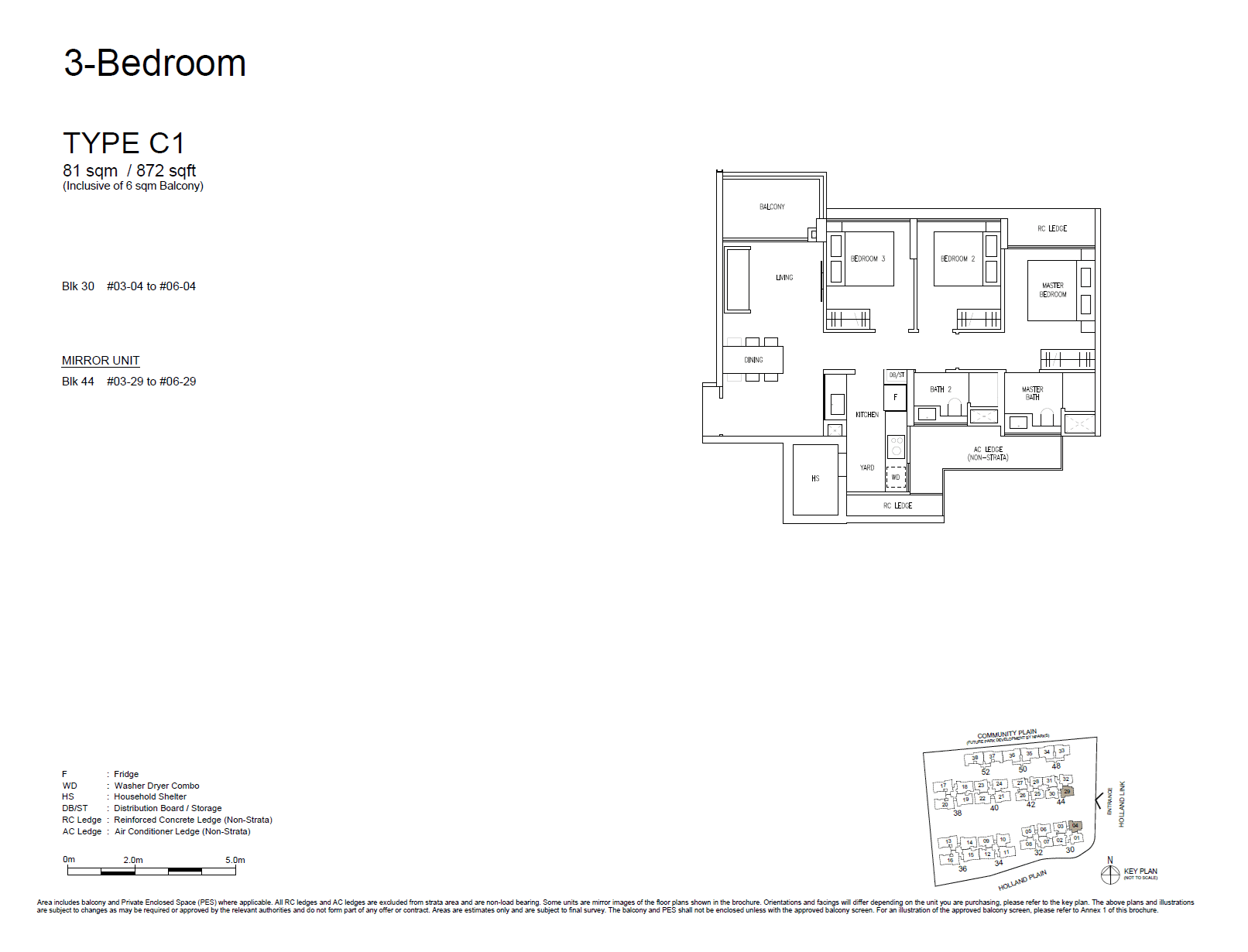 Amberwood At Holland 3 Bedroom C1