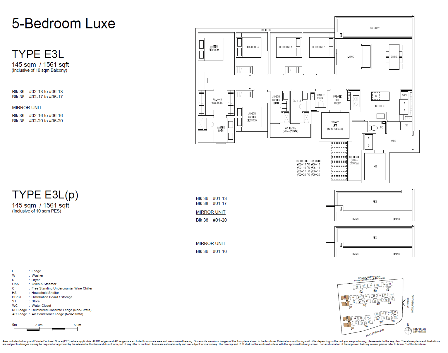Amberwood At Holland 5 Bedroom Luxe E3L