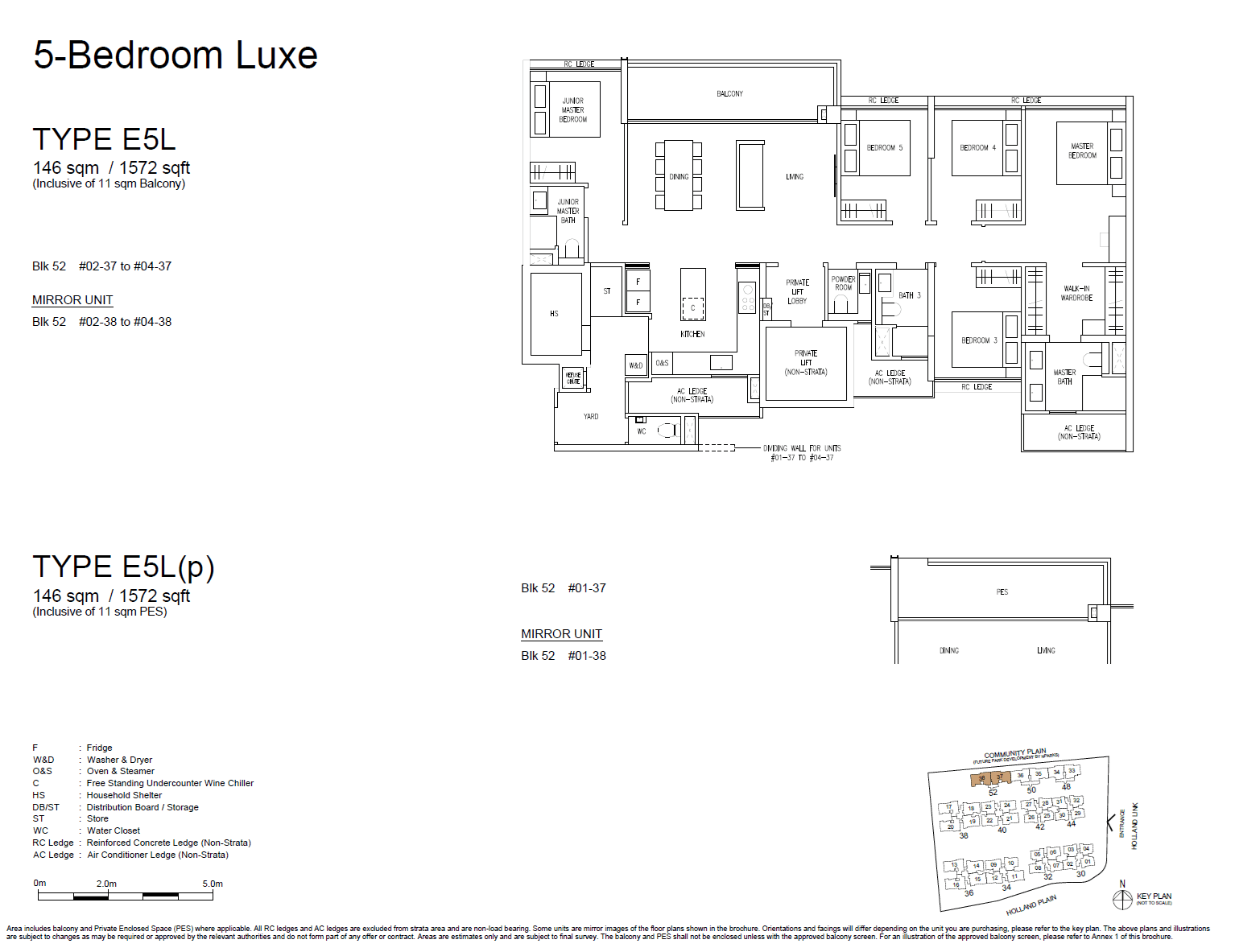 Amberwood At Holland 5 Bedroom Luxe E5L(p)
