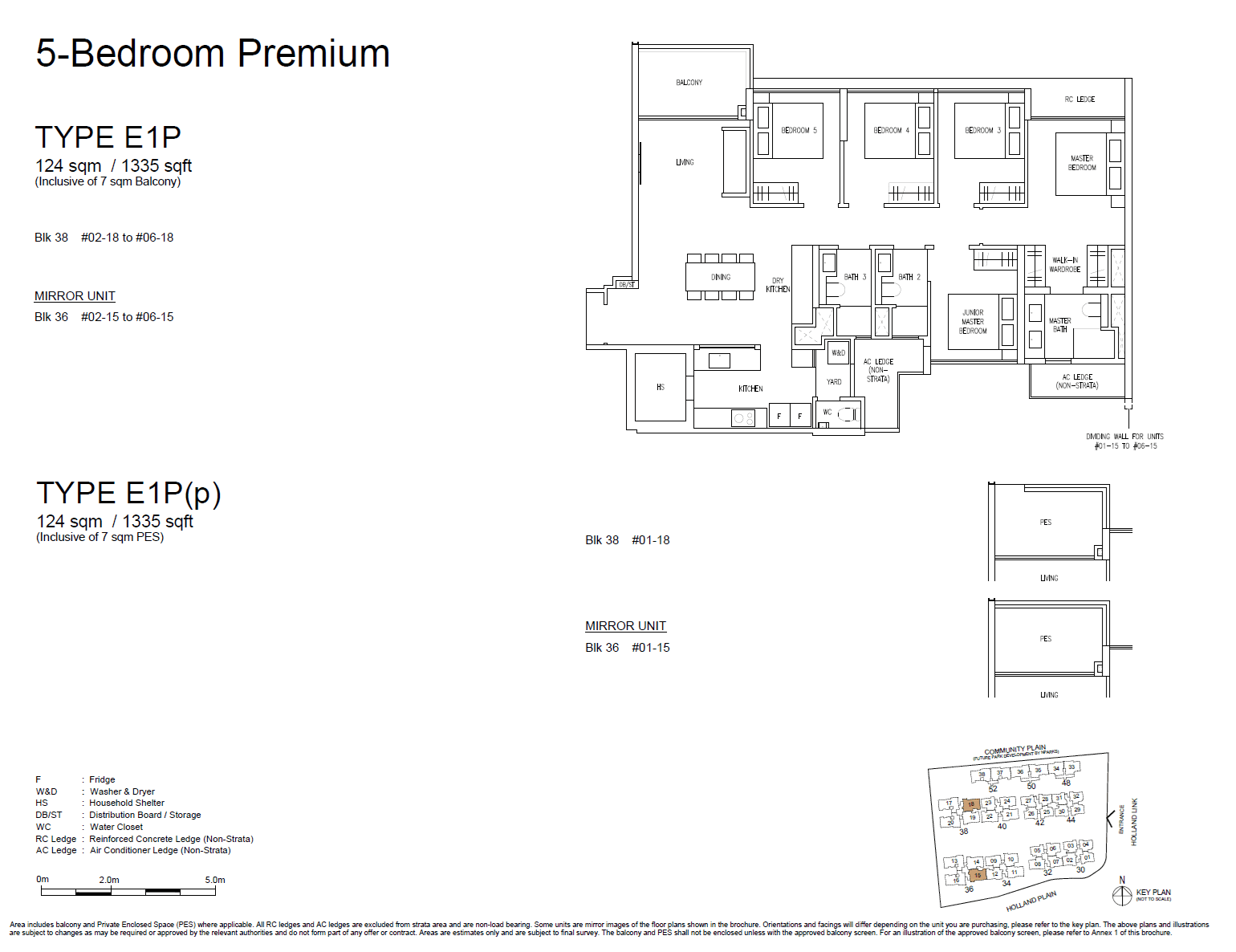 Amberwood At Holland 5 Bedroom Premium E1P(p)