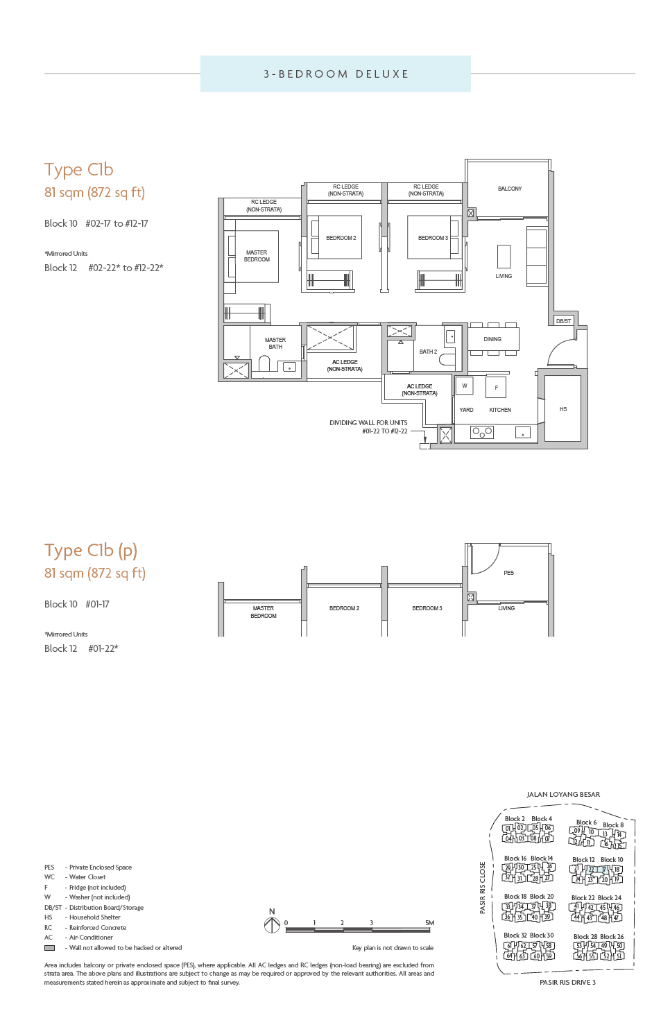 Coastal Cabana 3 Bedroom Deluxe C1b