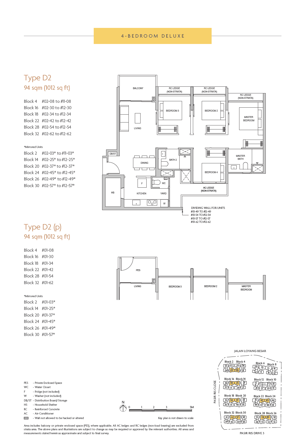 Coastal Cabana 4 Bedroom Deluxe D2