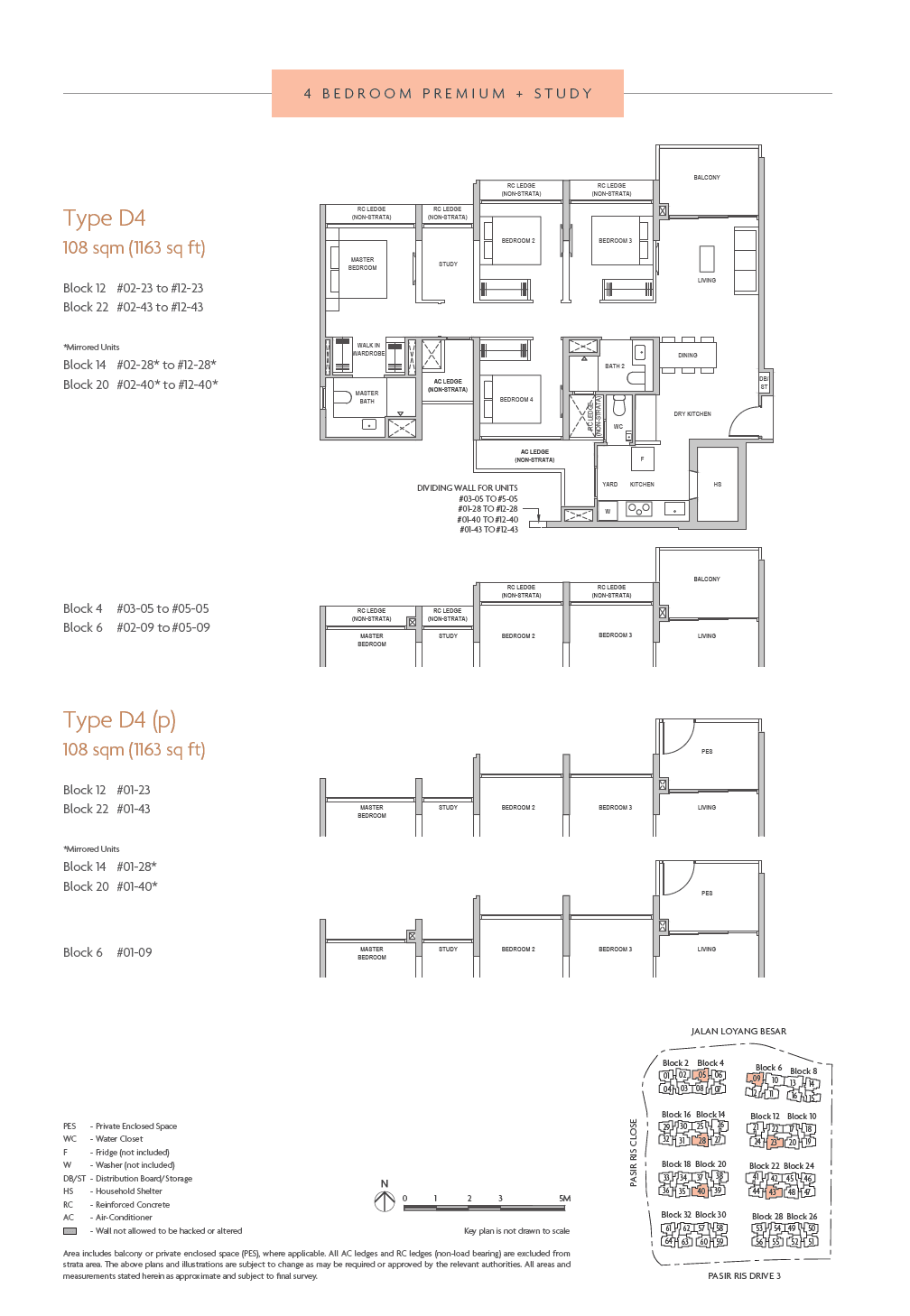 Coastal Cabana 4 Bedroom Premium + Study D4