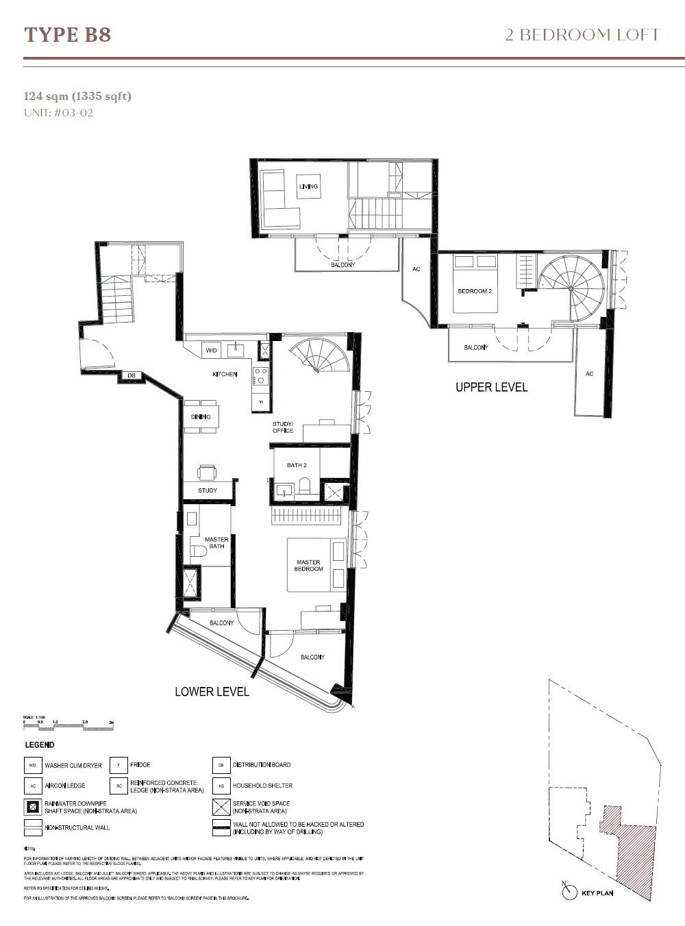 Duet @ Emily 2 BEDROOM LOFT B8
