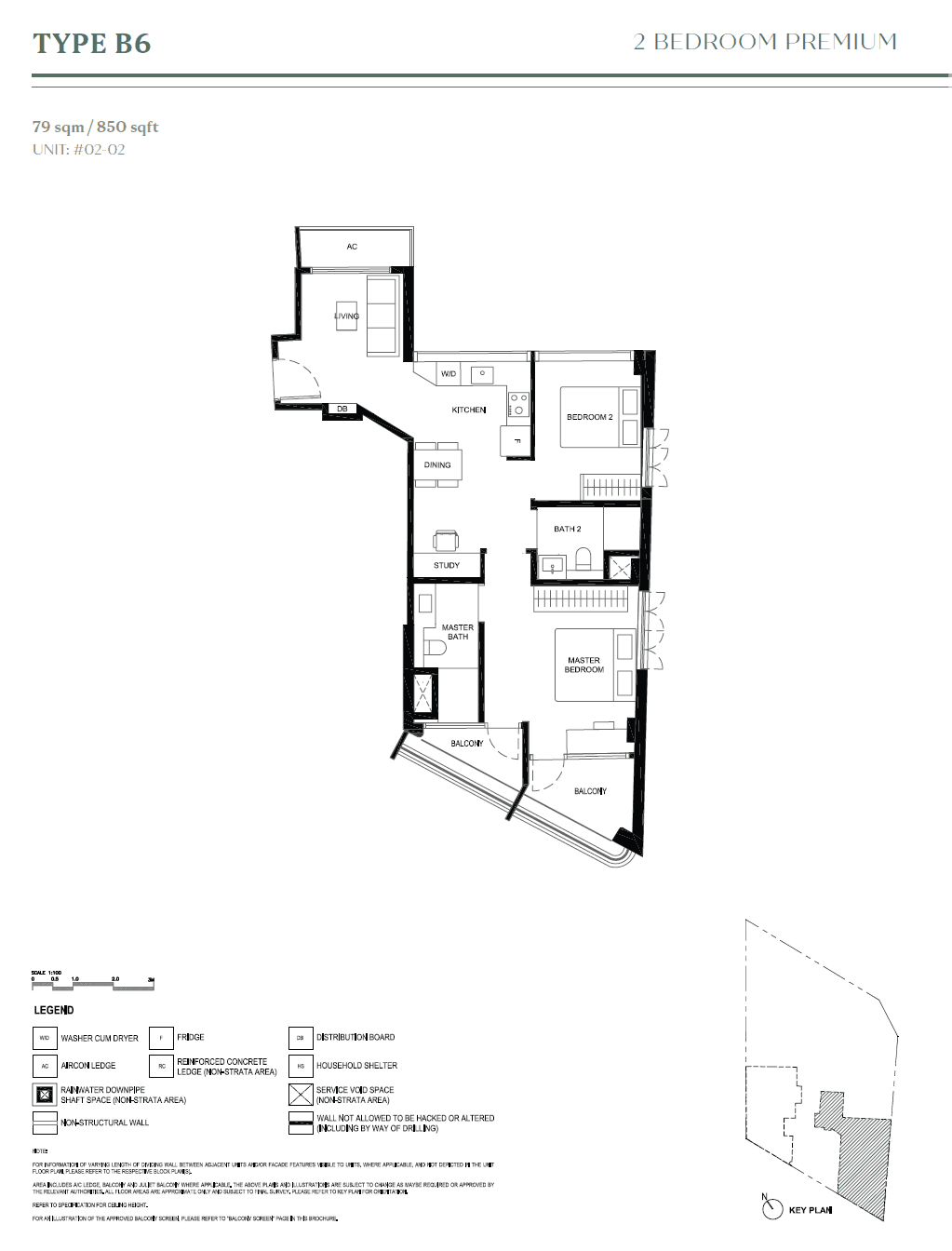 Duet @ Emily 2 BEDROOM PREMIUM B6