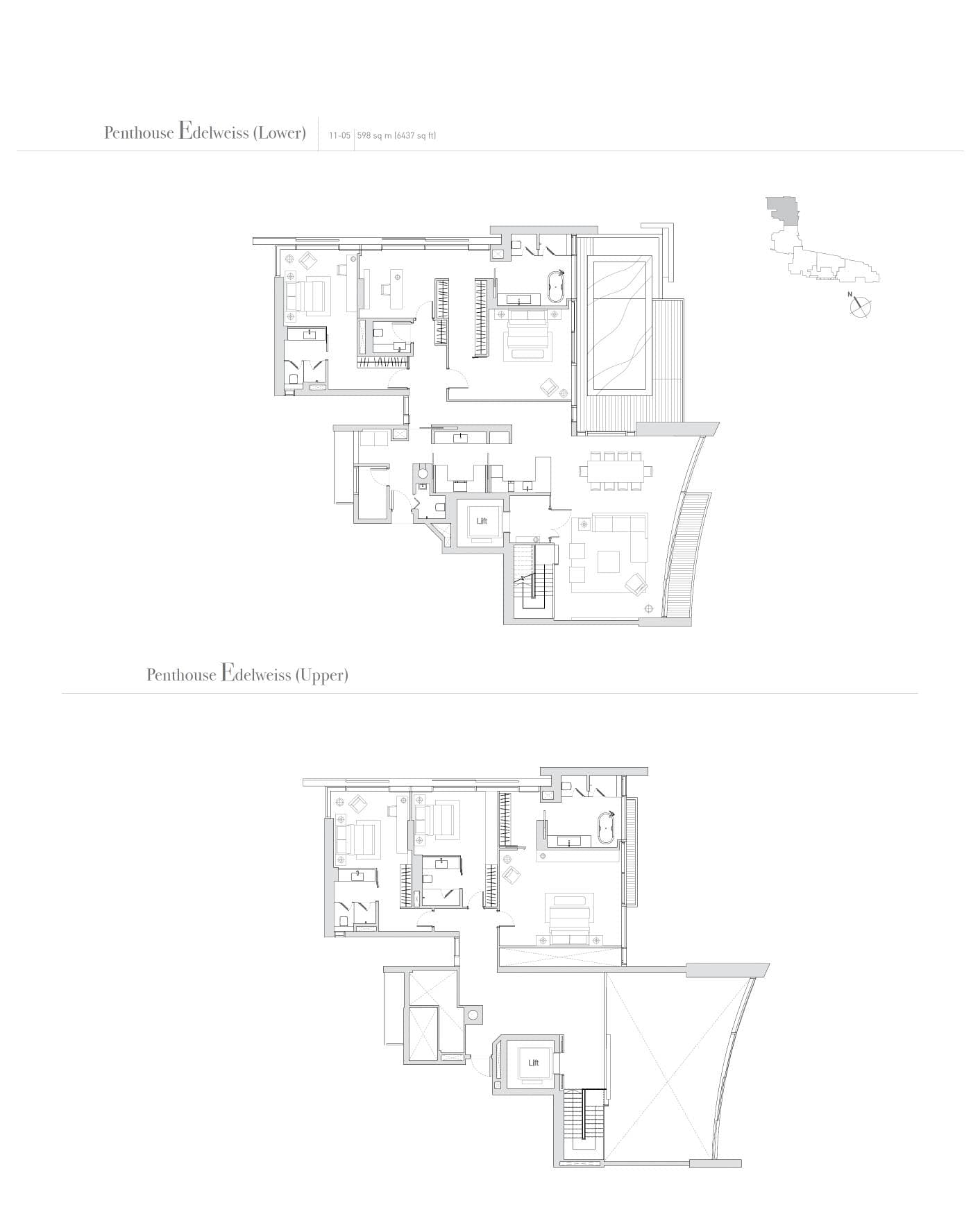 Eden Residences Capitol 首都御府 Edelweiss Penthouse Edelweiss