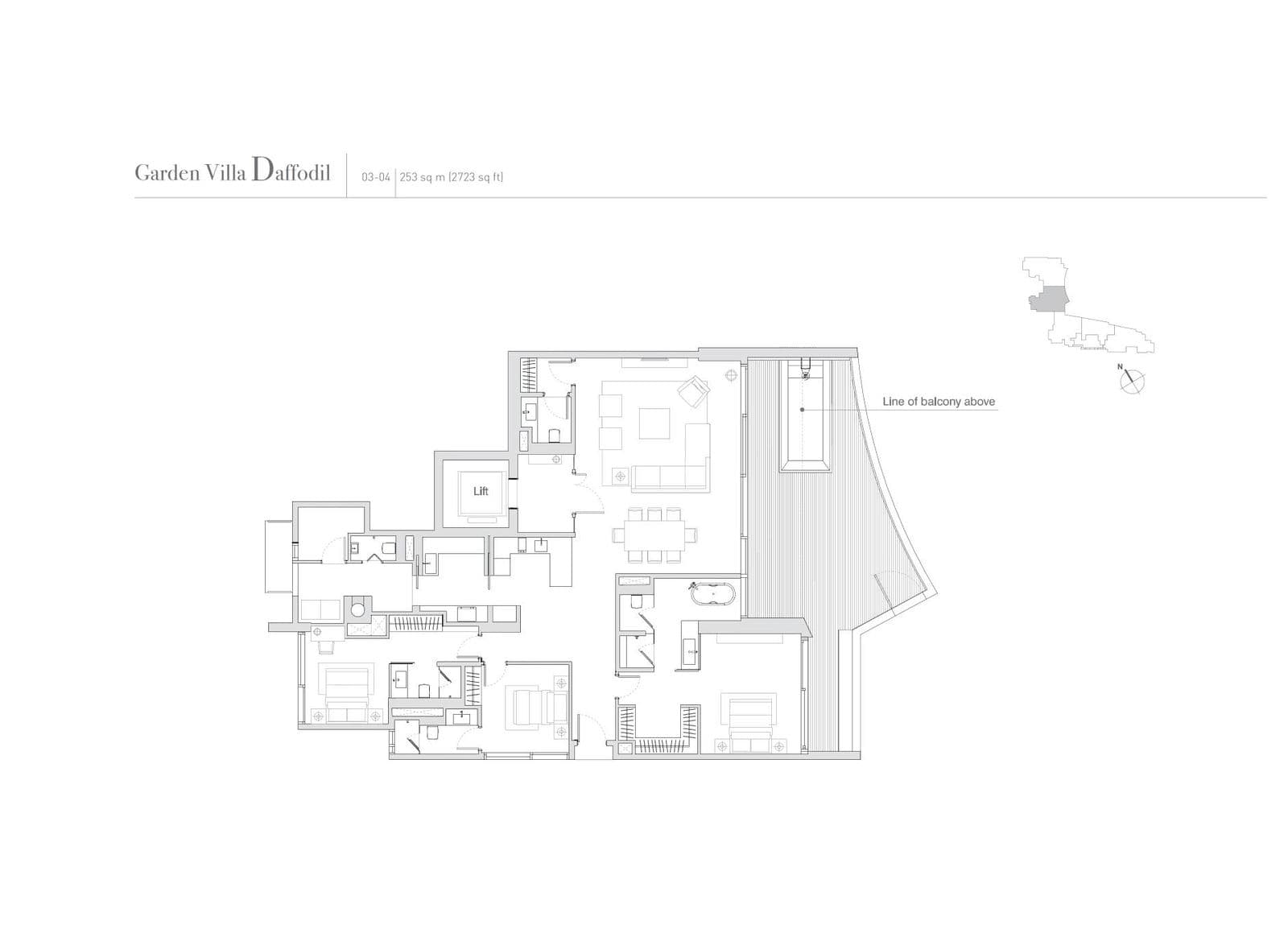 Eden Residences Capitol Daffodil Garden Villa Daffodil