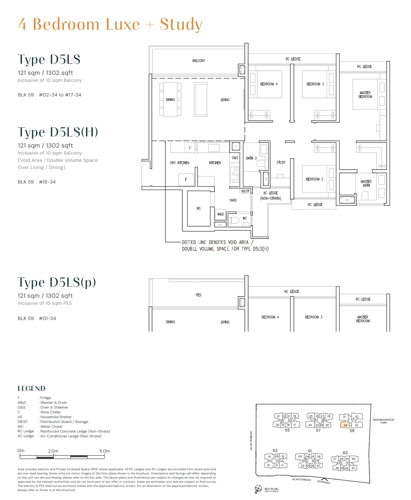 Emerald of Katong 嘉乐轩 4 Bedroom Luxe + Study D5LS